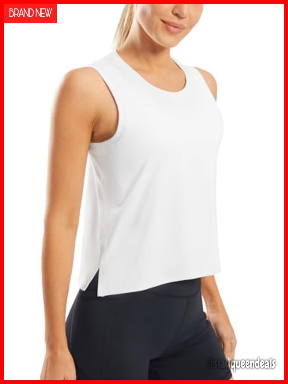 Ice Silk Workout Tank Sleeveless Athletic Loose Fit UPF 50+